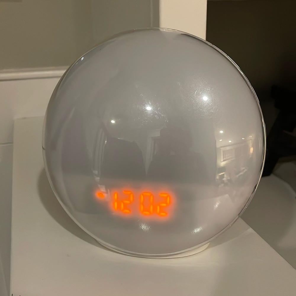 Sunrise alarm clock